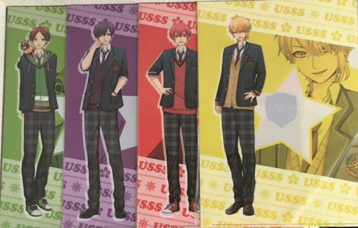 Amazon.co.jp: ハンサムボーイズ クリアファイル 4枚セット浦島坂田船